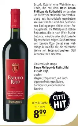Citti Escudo Rojo tilbud