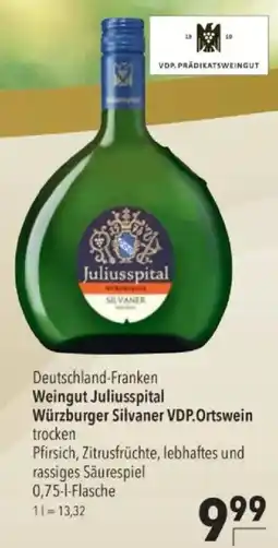 Citti Juliusspital Würzburger Silvaner VDP.Ortswein tilbud