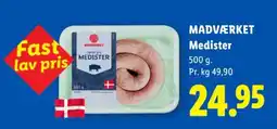 Lidl Madværket Medister tilbud
