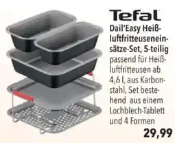Citti Tefal Dail'Easy Heißluftfritteusensätze-Set tilbud