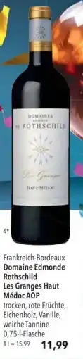 Citti Domaine Edmonde Rothschild Les Granges Haut Médoc AOP tilbud