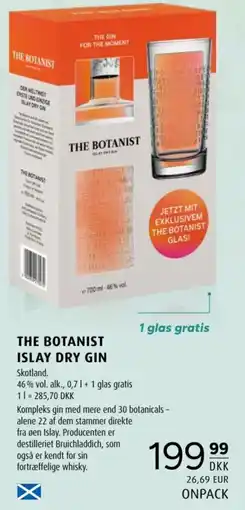 Scandinavian Park The Botanist Islay Dry Gin tilbud