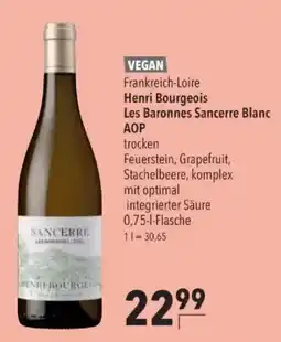 Citti Henri Bourgeois Les Baronnnes Sancerre Blanc tilbud