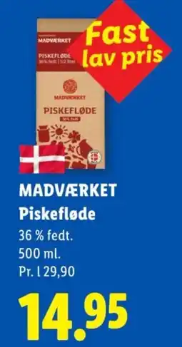 Lidl Madværket Piskefløde tilbud