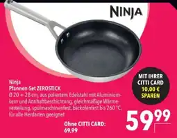 Citti Ninja Pfannen-Set ZEROSTICK tilbud