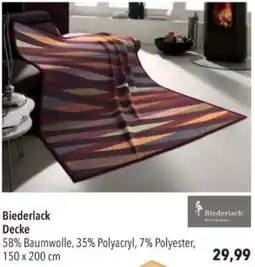 Citti Biederlack Decke tilbud