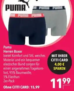 Citti Puma Herren Boxer tilbud