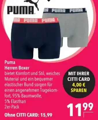 Puma Herren Boxer