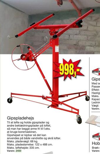 Harald Nyborg Gipspladehejs tilbud