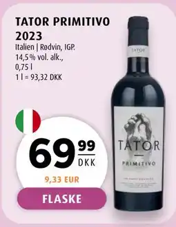 Scandinavian Park TATOR PRIMITIVO 2023 tilbud