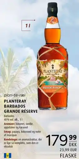 Scandinavian Park PLANTERAY BARBADOS GRANDE RÉSERVE tilbud