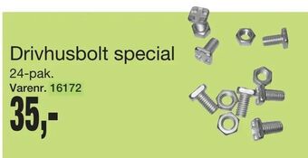 Harald Nyborg Drivhusbolt special tilbud