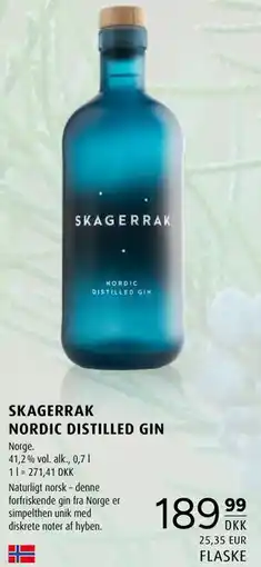 Scandinavian Park SKAGERRAK NORDIC DISTILLED GIN tilbud