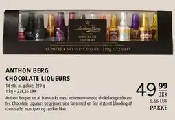 Scandinavian Park ANTHON BERG CHOCOLATE LIQUEURS tilbud