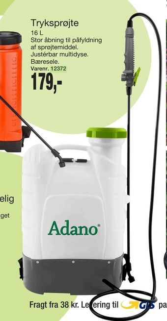 Harald Nyborg Rygsprøjte genopladelig tilbud