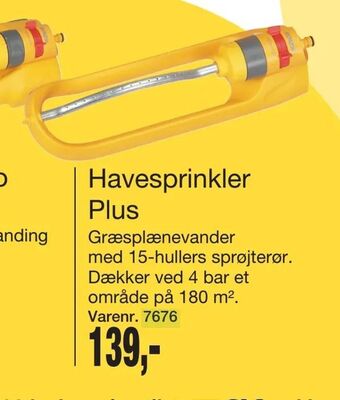 Harald Nyborg Havesprinkler Plus tilbud