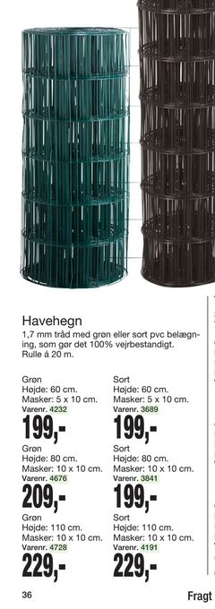 Harald Nyborg Havehegn tilbud