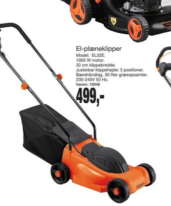 Harald Nyborg El-plæneklipper tilbud