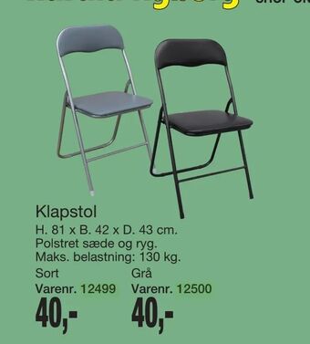 Klapstol