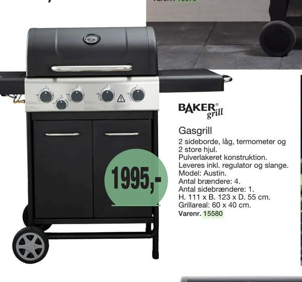 Gasgrill tilbud hos Harald