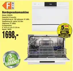 Harald Nyborg Whirlpool Bordopvaskemaskine tilbud