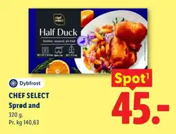 Lidl Dybfrost Chef Select Sprød and tilbud
