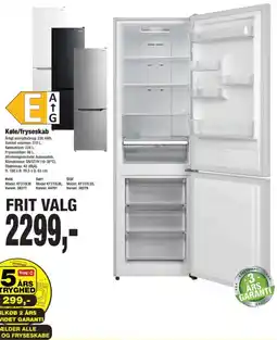 Harald Nyborg Køle/fryseskab tilbud