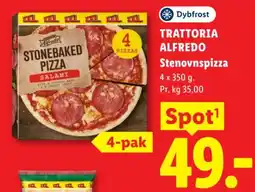 Lidl Dybfrost Trattoria Alfredo Stenovnspizza tilbud