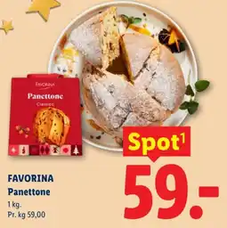 Lidl Favorina Panettone Classico tilbud