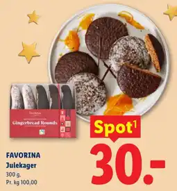 Lidl Favorina Julekager tilbud
