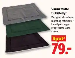 Lidl Spot² Varmemåtte til kæledyr tilbud