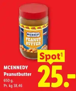 Lidl Mcennedy Peanutbutter tilbud