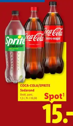 Lidl Coca-Cola/Sprite Sodavand tilbud
