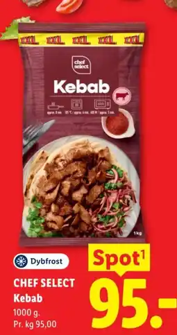 Lidl Chef Select Kebab tilbud