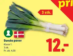 Lidl Porrer tilbud