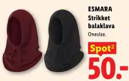 Lidl Esmara Strikket balaklava tilbud