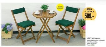 Harald Nyborg KRETA Cafesæt tilbud