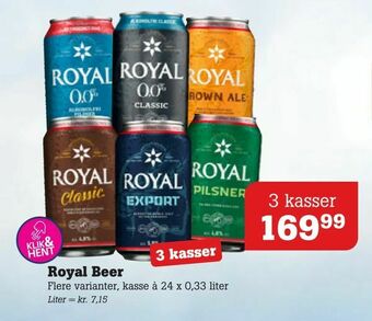 Poetzsch Padborg Royal Beer tilbud