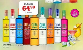Poetzsch Padborg CUBA vodka tilbud