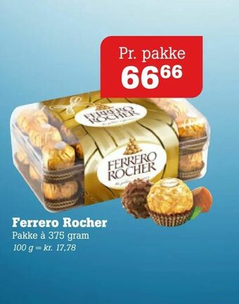 Poetzsch Padborg Ferrero Rocher tilbud