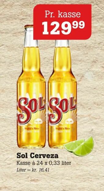 Poetzsch Padborg Sol Cerveza tilbud