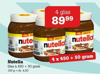 Poetzsch Padborg Nutella tilbud