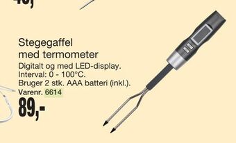 Harald Nyborg Stegegaffel med termometer tilbud