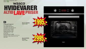 Harald Nyborg Indbygningsovn tilbud