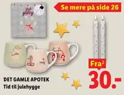 Lidl DET GAMLE APOTEK Tid til julehygge tilbud