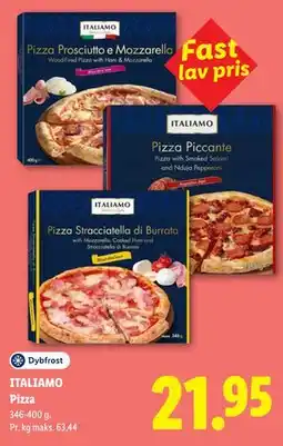 Lidl ITALIAMO Pizza tilbud