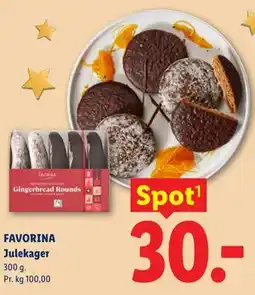 Lidl FAVORINA Julekager tilbud