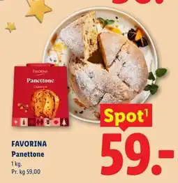Lidl FAVORINA Panettone tilbud