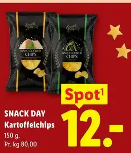 Lidl SNACK DAY Kartoffelchips tilbud