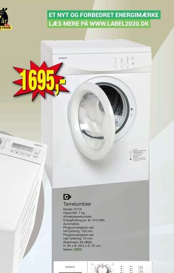 Harald Nyborg Tørretumbler tilbud